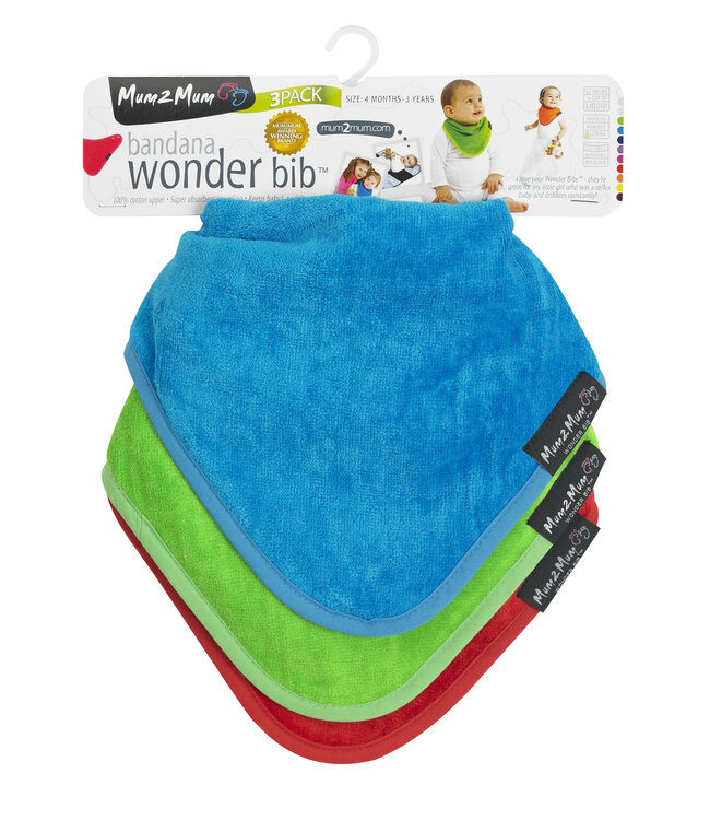 Mum2Mum Multipack Offers: 3x Mum2Mum Bandana Wonderbib