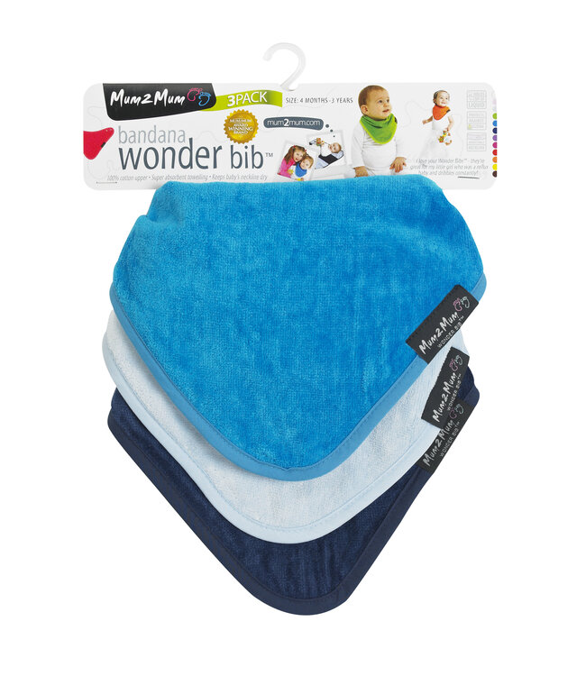 Mum2Mum Multipack-Angebote: 3x Mum2Mum Bandana Wonder Lätzchen
