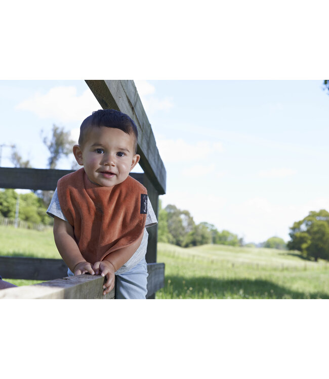 Mum2Mum Mum2Mum Standard Bib Rust