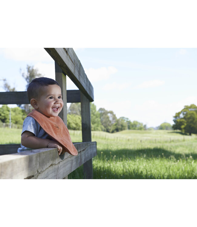 Mum2Mum Mum2Mum Standard Bib Rust