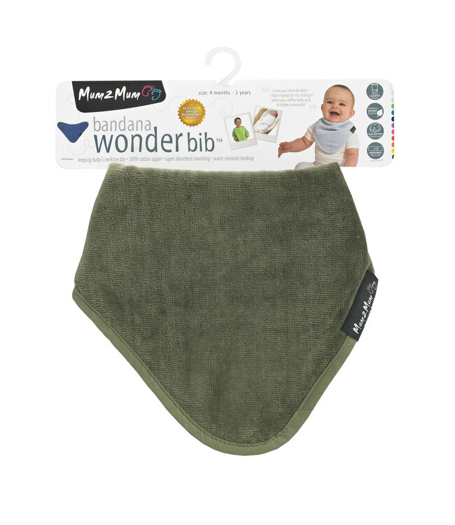 Mum2Mum Bandana Wonder Lätzchen Olive