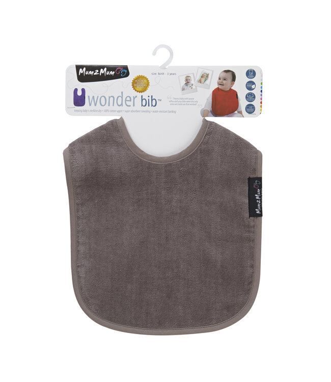 Mum2Mum Mum2Mum Standard Bib Mushroom