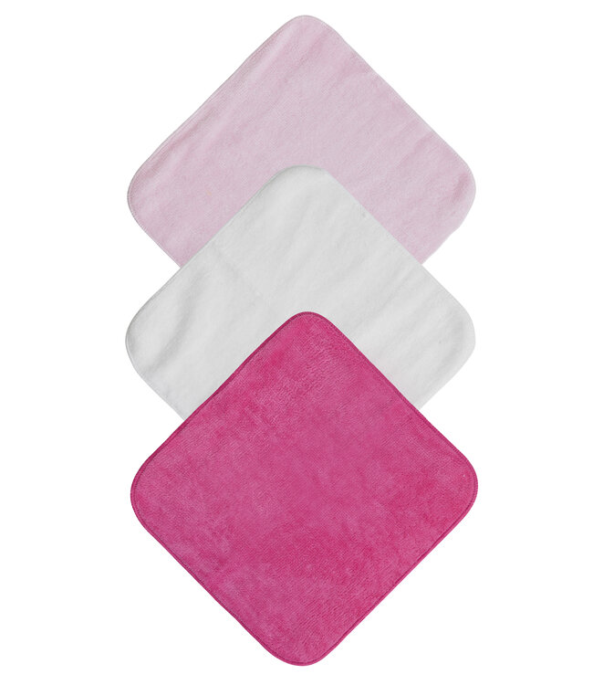 Mum2Mum Face Washers  Girl Mix 6 stuks in een verpakking