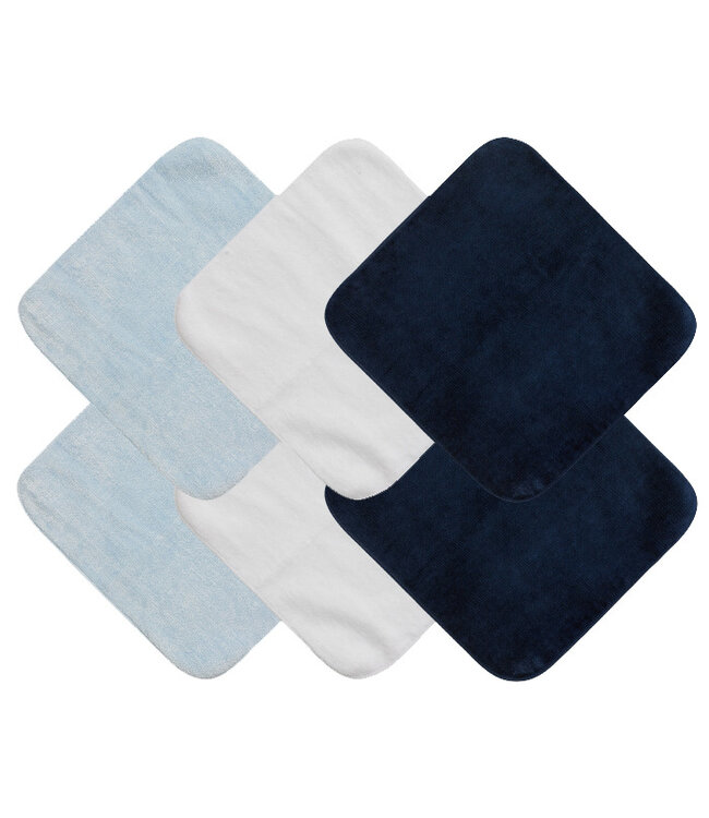 Mum2Mum Face Washers Jungen Mix