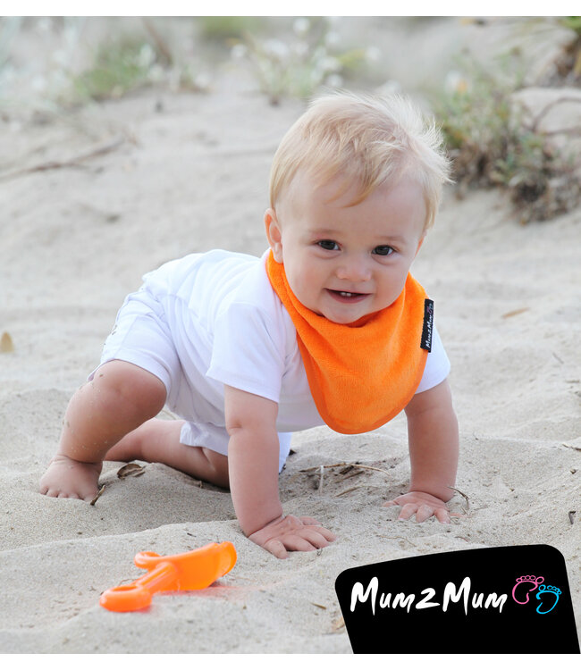 Mum2Mum Bandana Wonder Lätzchen Orange