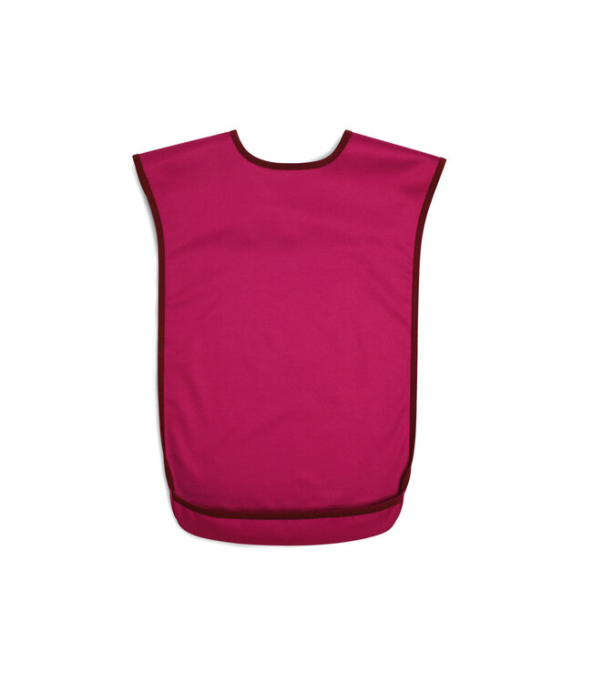 Bibetta Care Waterproof bibs, the Bibetta Tabard Slab Medium Burgundy Pro80