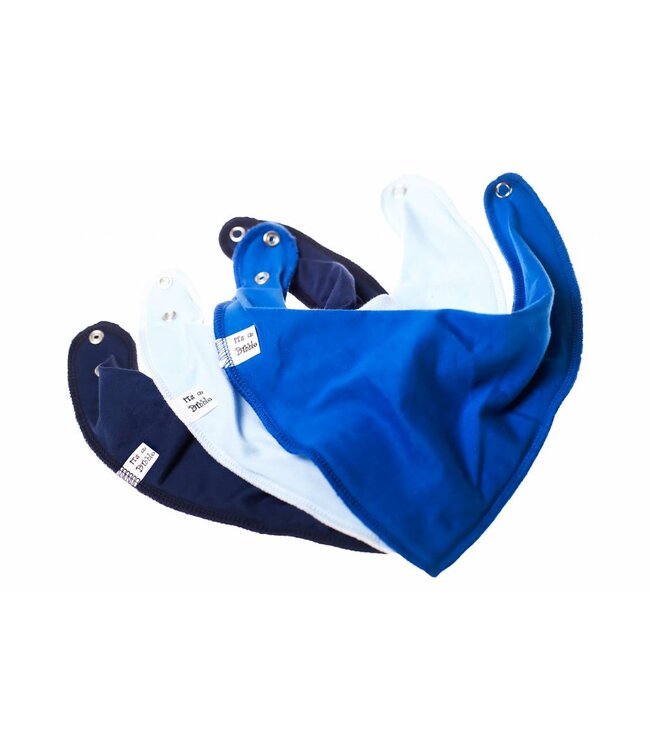 Bandana Bibble slabben Bandana Bibble  Sky Blue Small
