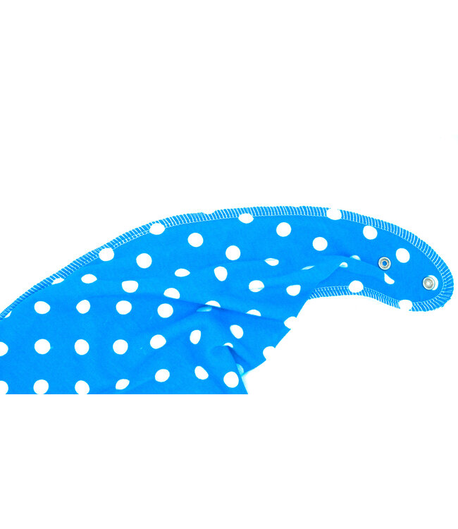 Bandana Bibble slabben Bandana Bibble Blue Dotty Small