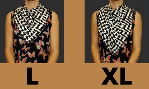 Bandana Bibble Maat L en XL