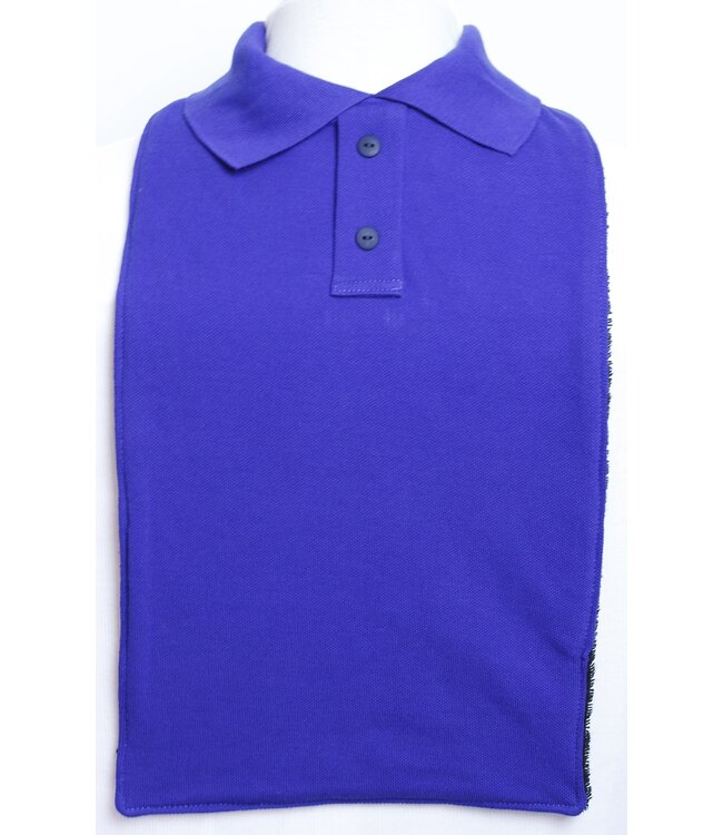 Bandana Bibble slabben Bibble, luxe eetslab Royal Blue Polo