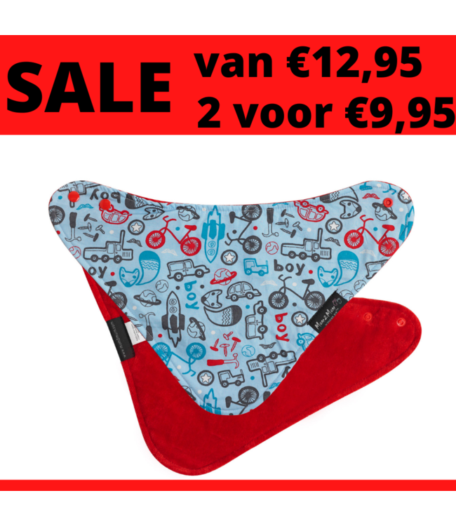 Mum2Mum Mum2Mum Fashion Bandana Wonderslab Boy 2 stuks