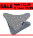 Mum2Mum Mum2Mum Fashion Bandana Wonderslab Grijs met pijlen 2 stuks