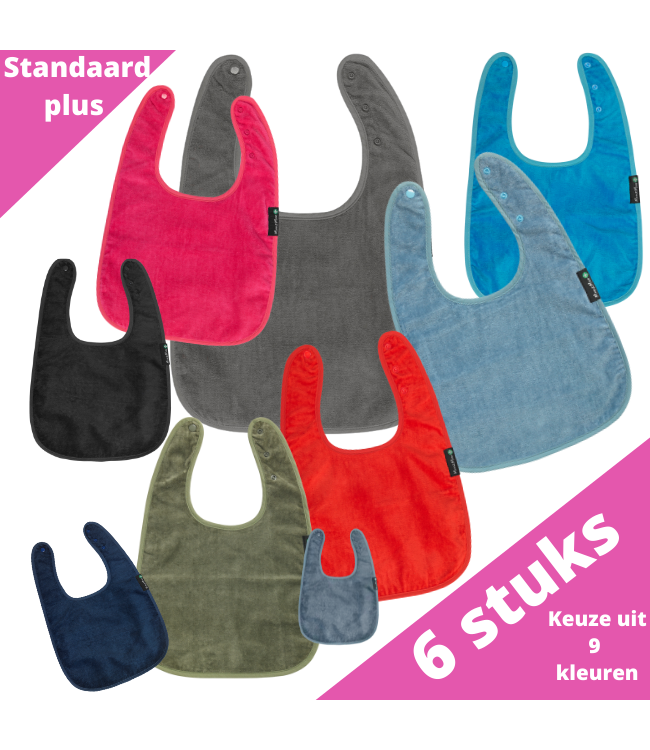 Mum2Mum Mum2Mum Multipack Standard Plus bibs 5+1 gratis