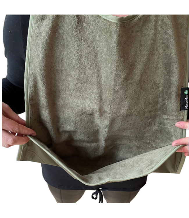 Mum2Mum Mum2Mum Supersized Plus Lätzchen Olive