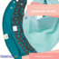 Bandana Bibble slabben Multi package: 3 pieces Bandana Bibble size M+