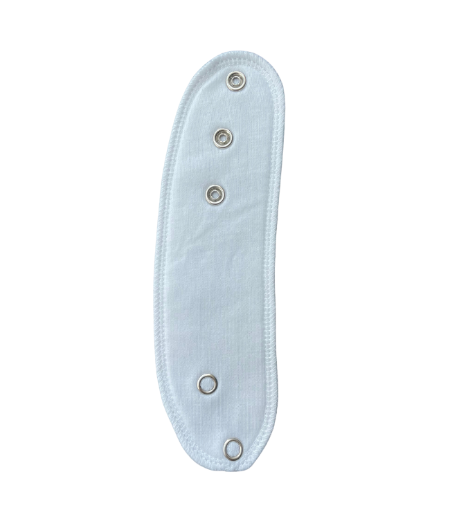 Bandana Bibble slabben Halsverlängerung Weiß