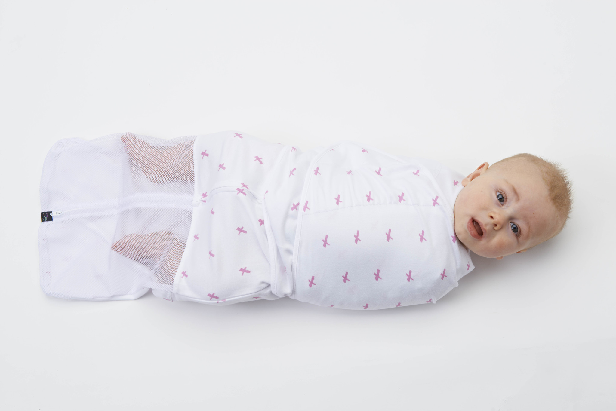 Mum2Mum Summer Dream Swaddle Inbakerdoek Groot Roze X SlabEnZo