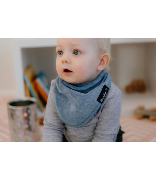 Mum2Mum Mum2Mum Bandana Wonder Lätzchen Denim