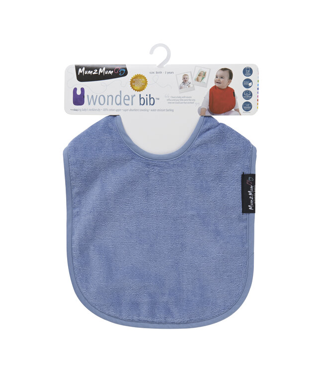 Mum2Mum Mum2Mum Standard Bib Denim