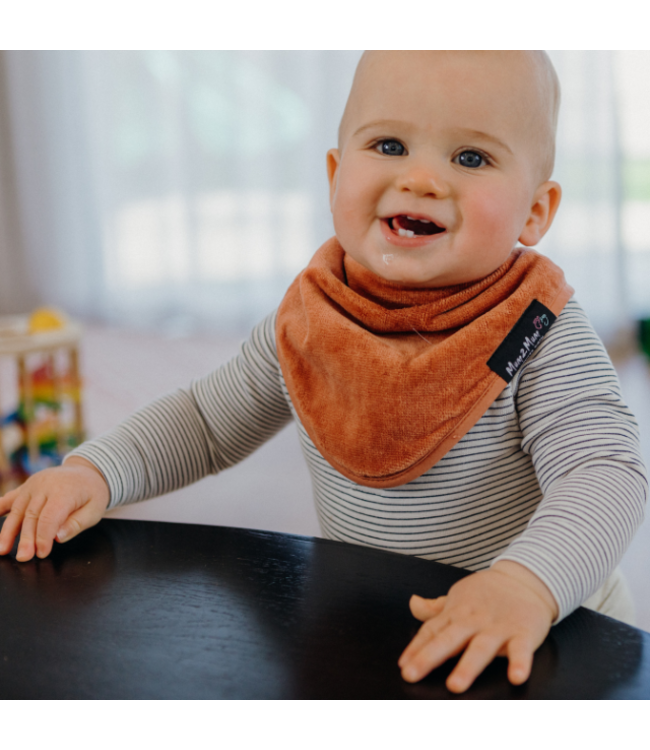 Mum2Mum Mum2Mum Bandana Bib Rust