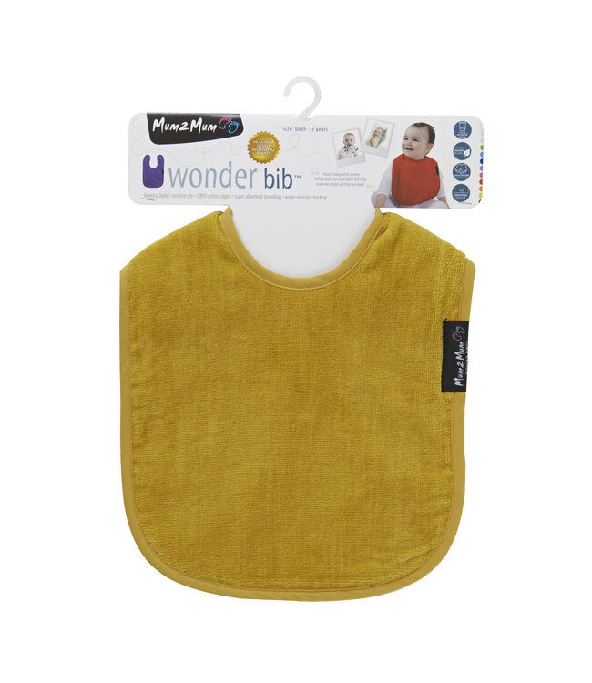 Mum2Mum Mum2Mum Standard Bib Mustard