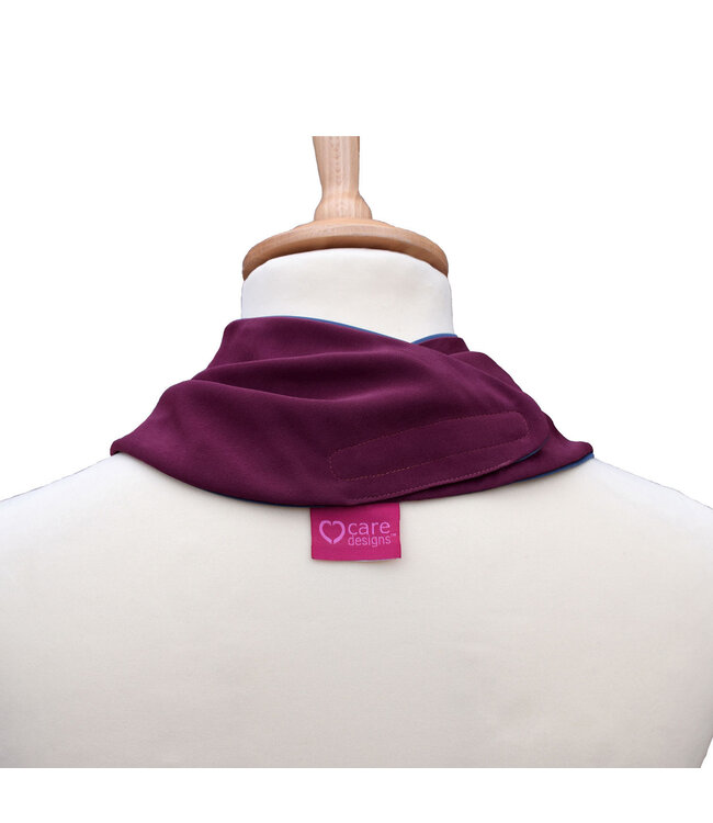 Bibetta Care Bibetta Care Bandana Neckerchief Aubergine