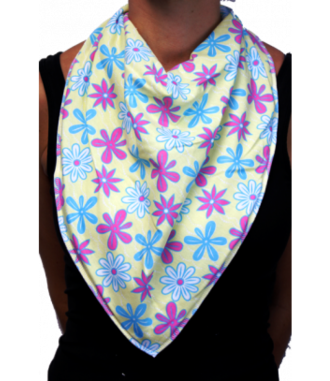 Bandana Bibble slabben Bandana Bibble The power of the flower