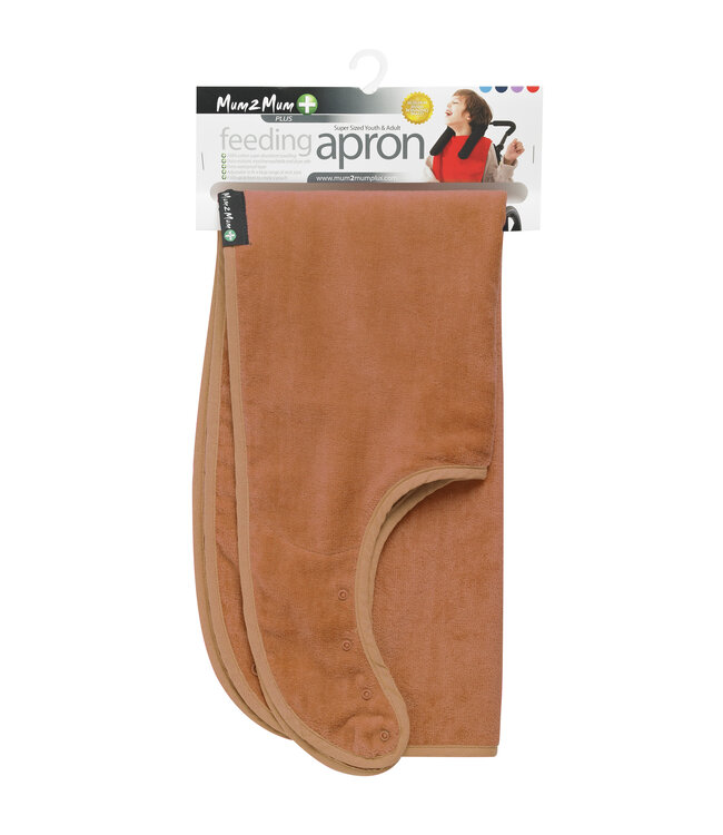 Mum2Mum Mum2Mum Supersized Plus Lätzchen Rost