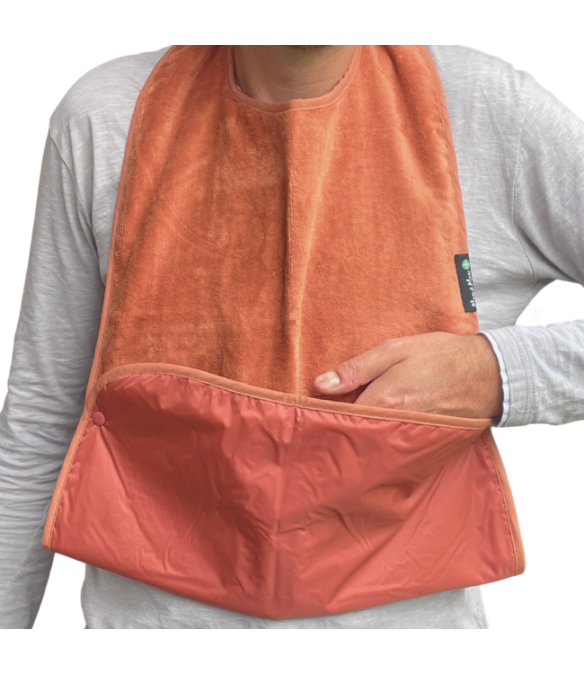 Mum2Mum Mum2Mum Plus Range Supersized Feeding Apron Rust