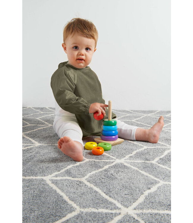 Mum2Mum Mum2Mum Sleeved Bib Large Olive