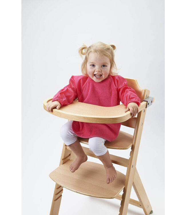 Mum2Mum Mum2Mum Sleeved Bib Large Cerise