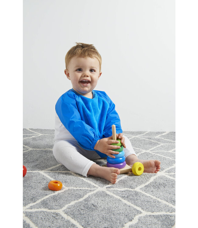 Mum2Mum Mum2Mum Sleeved Bib Large Teal