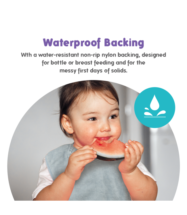 Silly Billyz Snuggly Towel baby blue