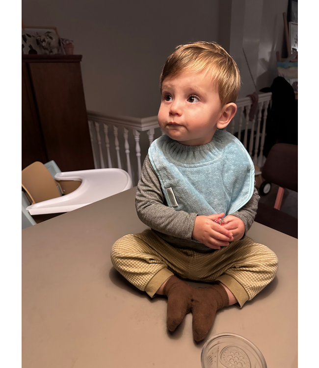 Silly Billyz Silly Billyz Junior Snuggly Towel baby blue