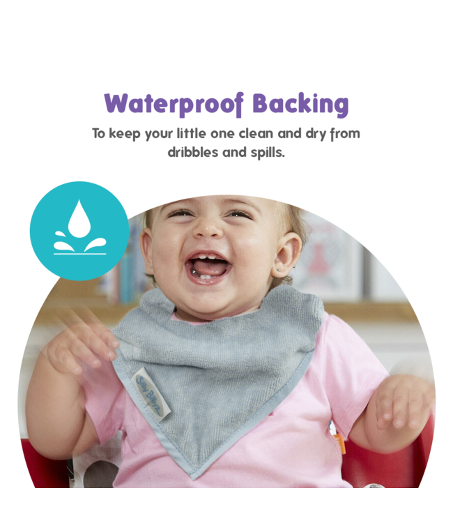 Silly Billyz Silly Billyz Bandana Baumwolle Dusty Blue