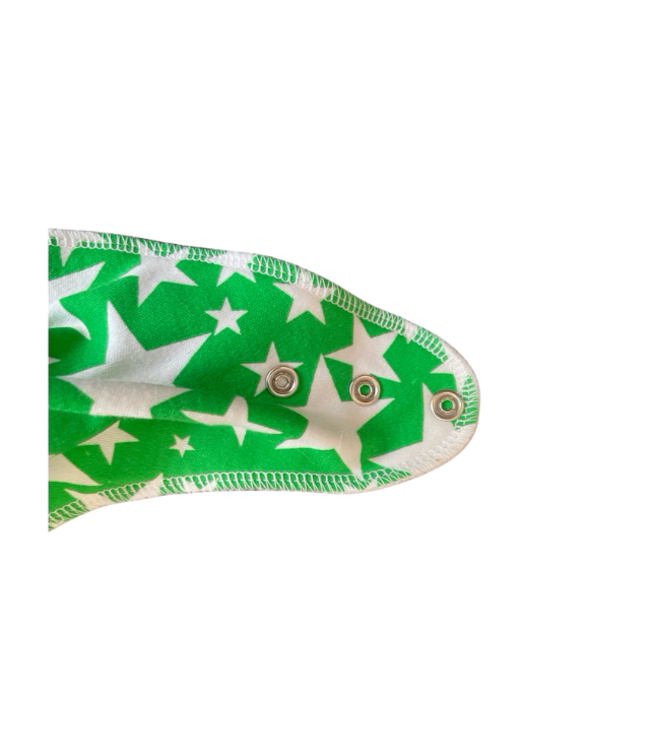 Bandana Bibble slabben Bandana Bibble  Sterrenstorm Groen