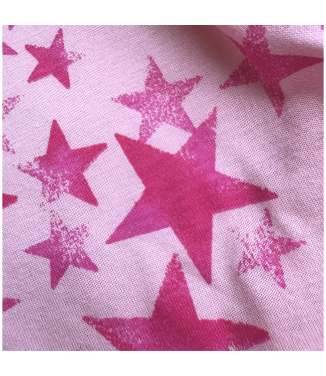 Bandana Bibble slabben Bandana Bibble Pink Star