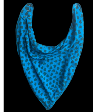 Bandana Bibble slabben Bandana Bibble Queen of hearts