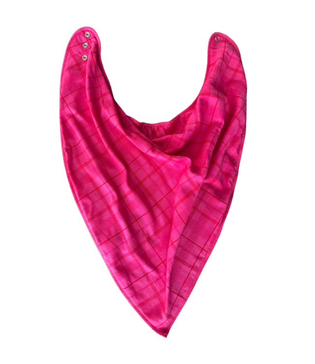 Bandana Bibble slabben Bandana Bibble Jac Jac Fuchsia