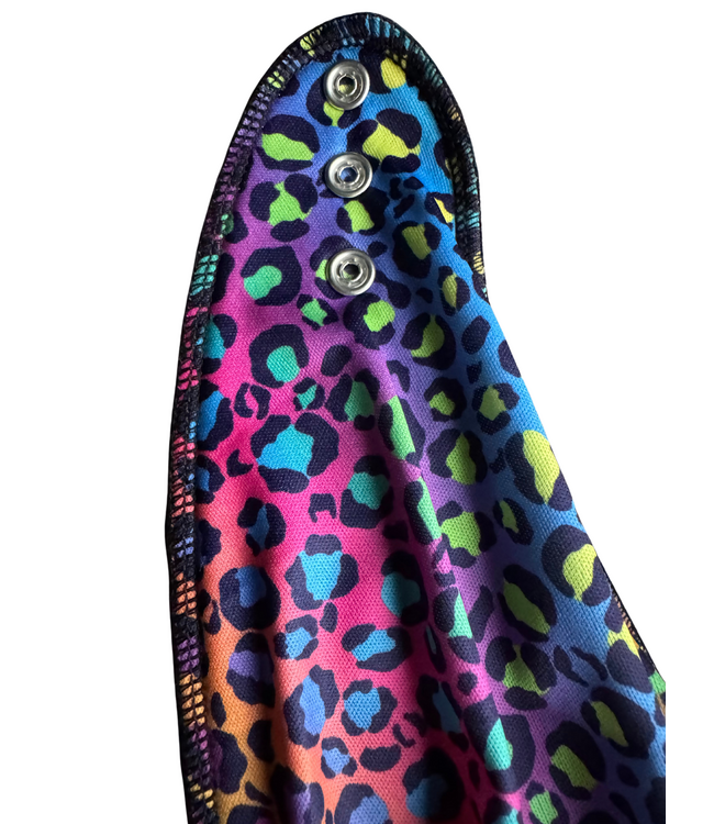 Bandana Bibble slabben Bandana Bibble   Rainbow Tiger