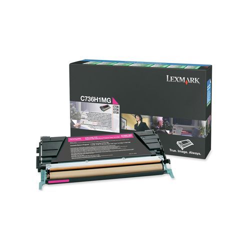 Lexmark C736H1Mg Toner Magenta 10000 Pages Return Original lexmark kopen in de aanbieding