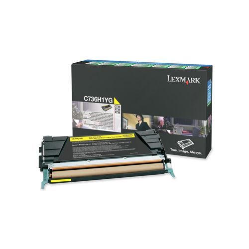 Lexmark C736H1Yg Toner Yellow 10000 Pages Return Original lexmark kopen in de aanbieding Lexmark C736H1Yg Toner Yellow 10000 Pages Return Original lexmark kopen in de aanbieding