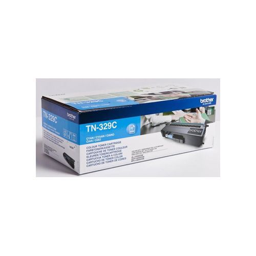 Brother Tn 329C Toner Cyan 6000 Pages Original brother kopen in de aanbieding