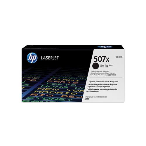 Hp 507X Ce400X Toner Black 11000 Pages Original hp kopen in de aanbieding