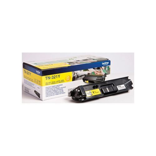 Brother Tn 321Y Toner Yellow 1500 Pages Original brother kopen in de aanbieding