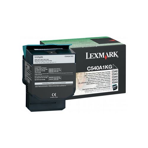 Lexmark C540A1Kg Toner Black 1000 Pages Return Original lexmark kopen in de aanbieding