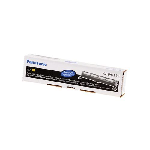 Panasonic Kx Fat88X Toner Black 2000 Pages Original panasonic kopen in de aanbieding