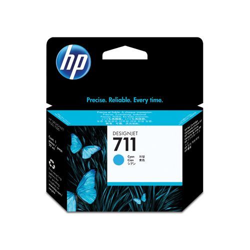 Hp 711 Cz130A Ink Cyan 29Ml Original hp kopen in de aanbieding