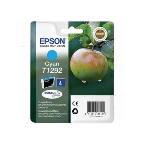 Epson T1292 C13T12924010 Ink Cyan 460 Pages Original epson kopen in de aanbieding Epson T1292 C13T12924010 Ink Cyan 460 Pages Original epson kopen in de aanbieding