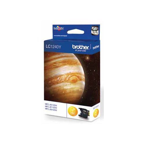 Brother Lc 1240Y Ink Yellow 600 Pages Original brother kopen in de aanbieding